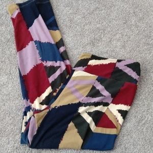 LuLaRoe leggings TC multi colored, like new
